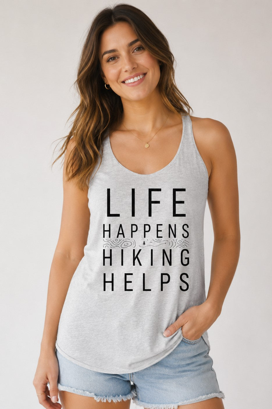 Life Happens Hiking Tank