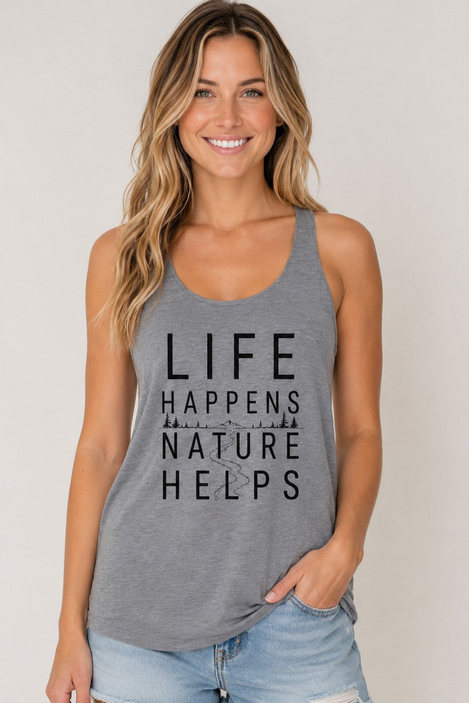 Life Happens Nature Tank