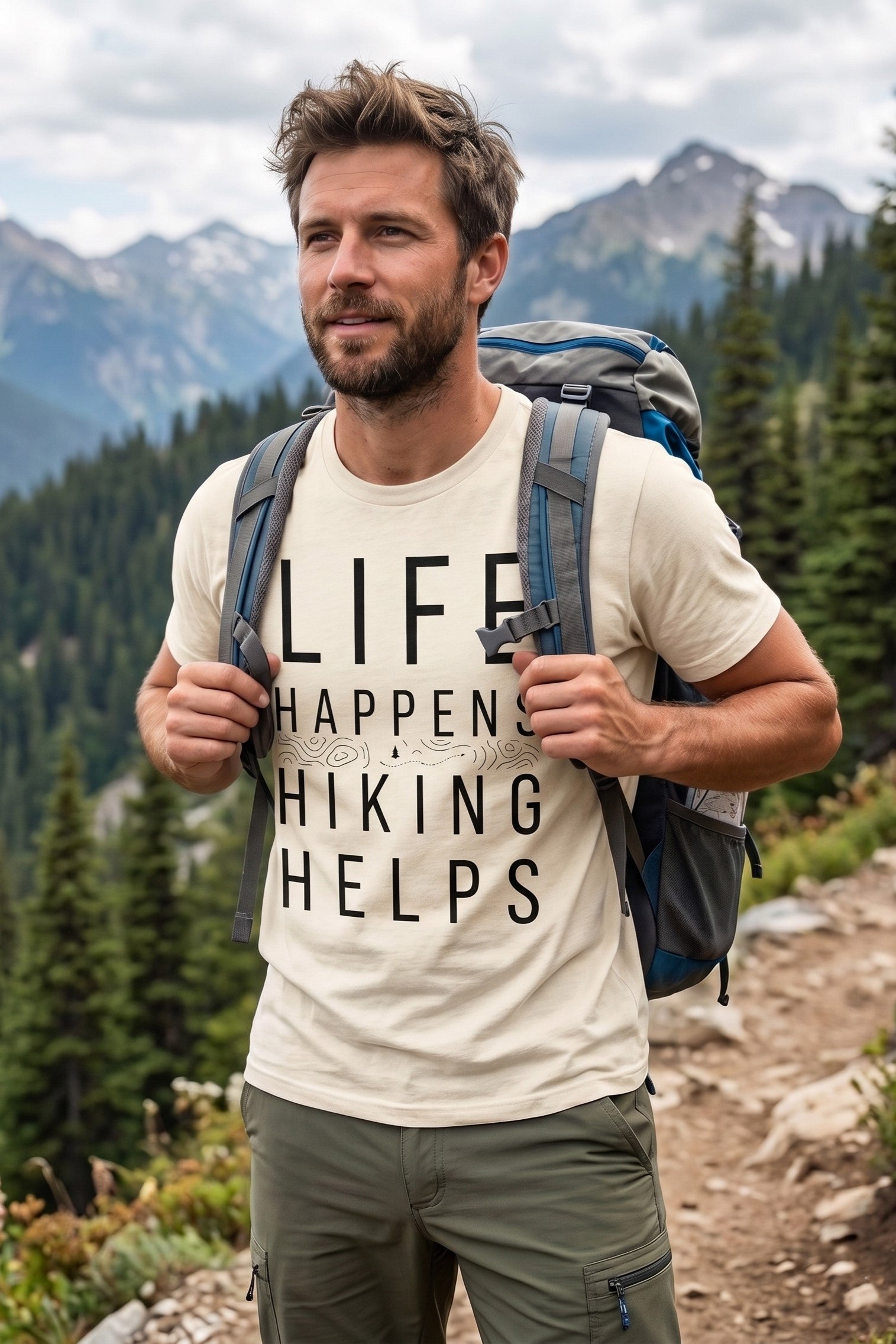 Life Happens Hiking Tee
