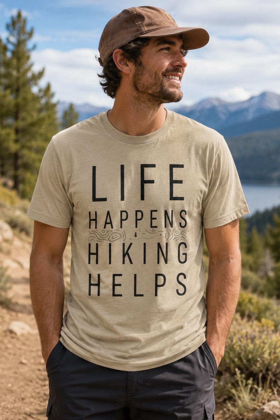 Life Happens Hiking Tee