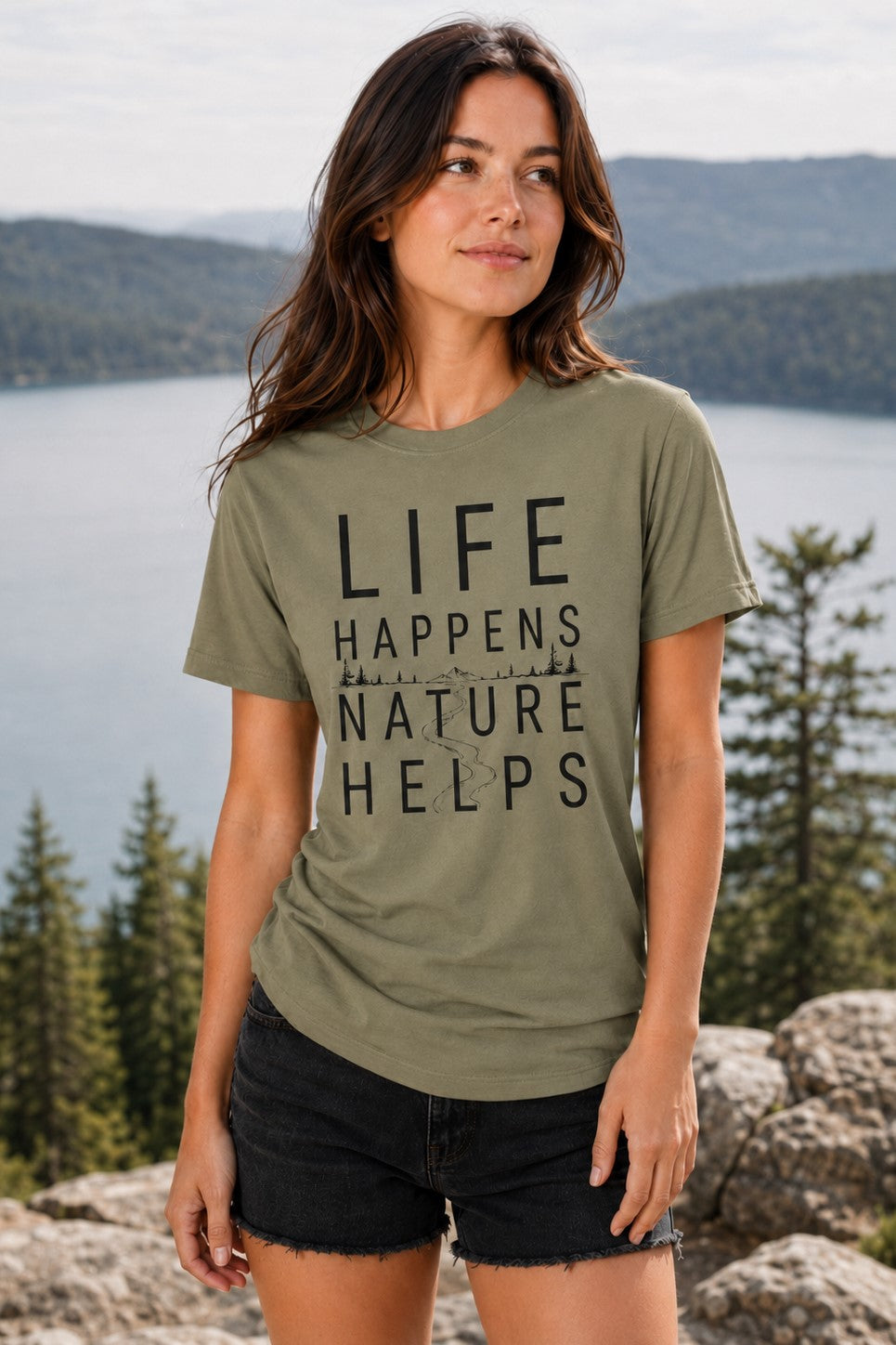 Life Happens Nature Tee
