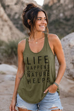 Life Happens Nature Tank