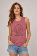 Lunar Howl Muscle Tank