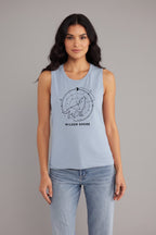 Lunar Howl Muscle Tank