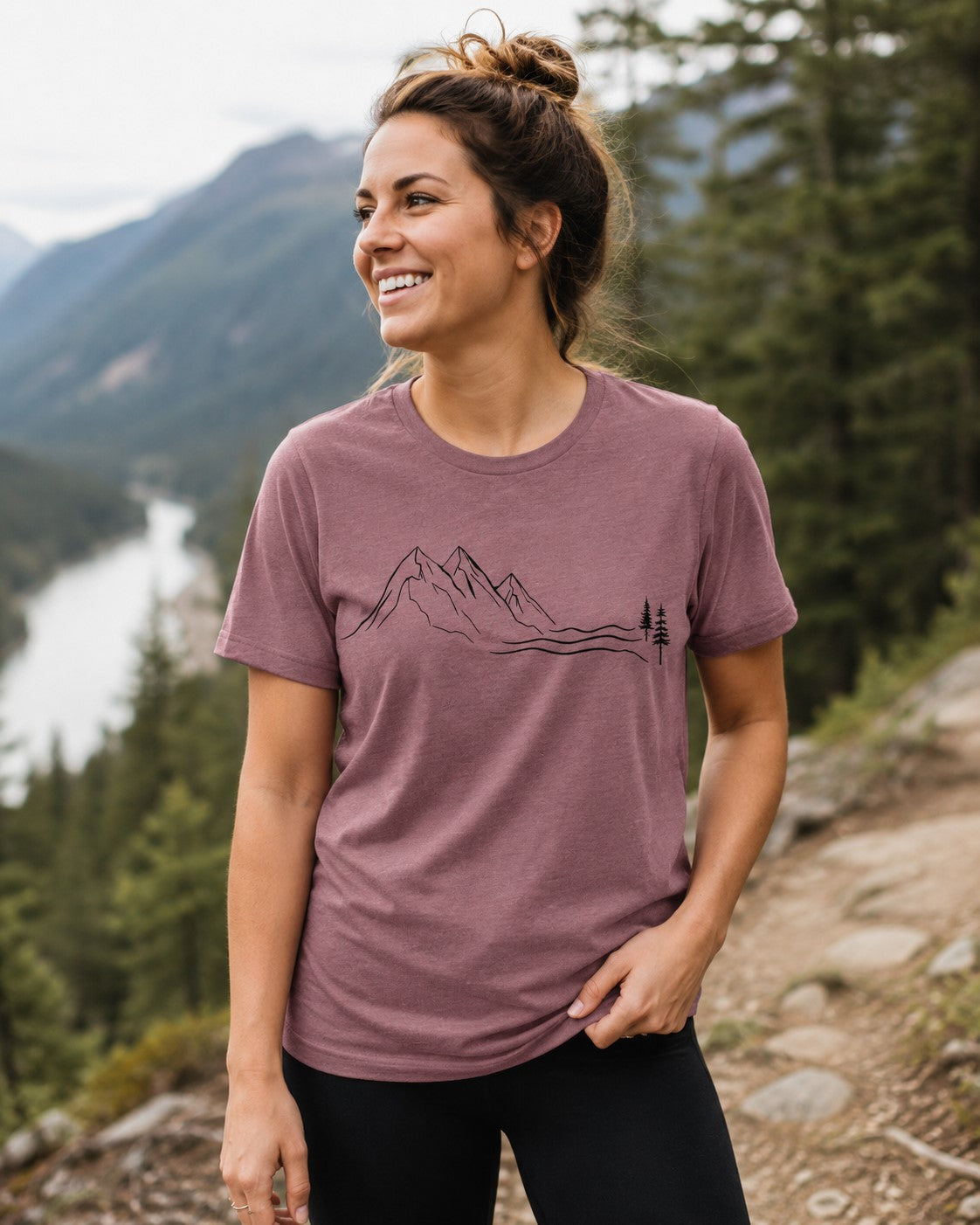 Mountain Waves Tee