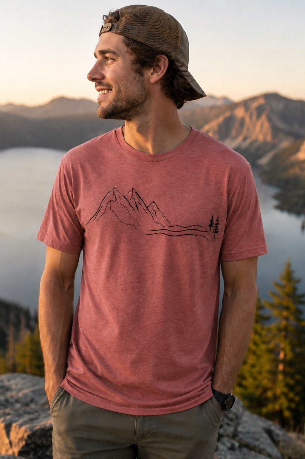 Mountain Waves Tee