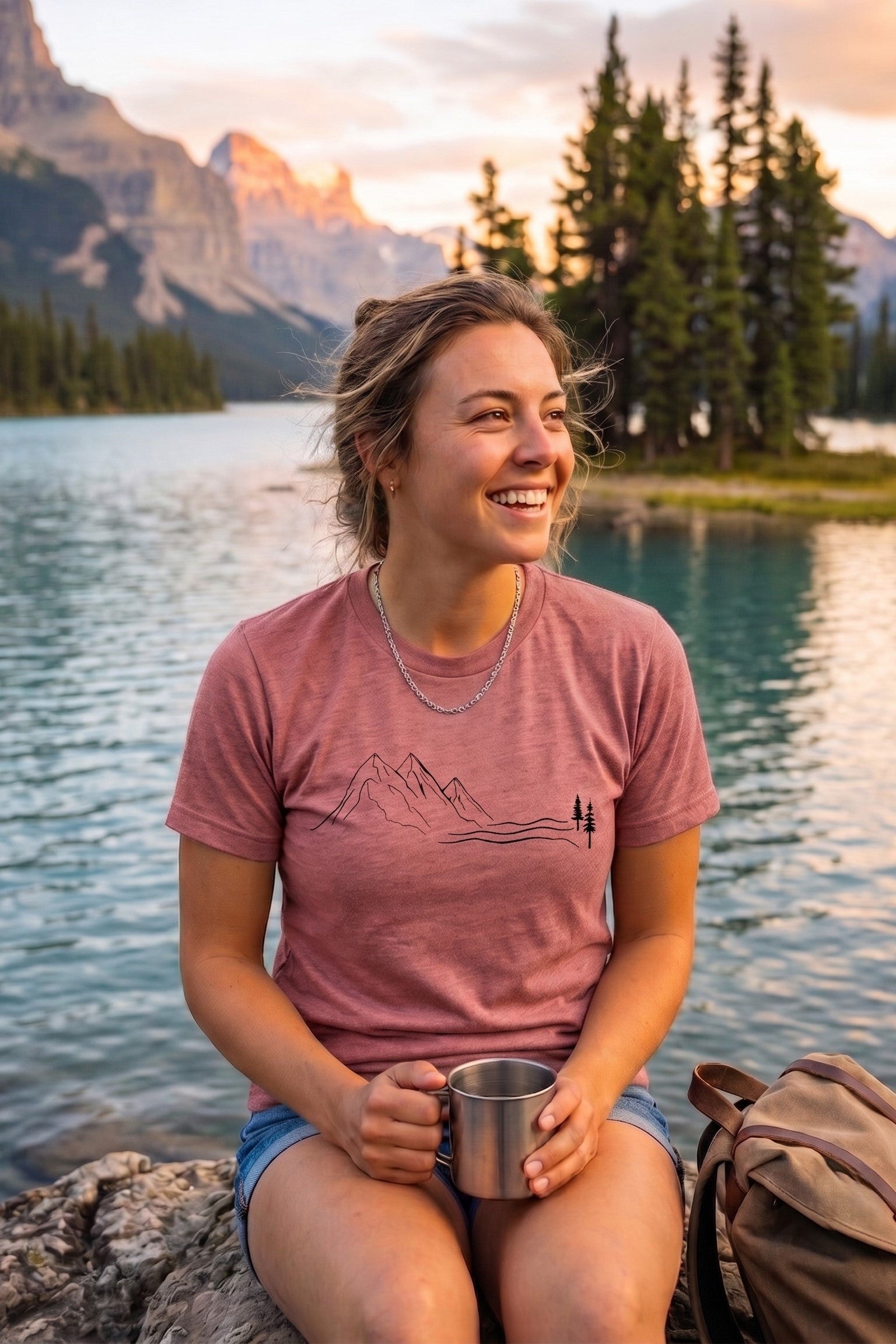 Mountain Waves Tee