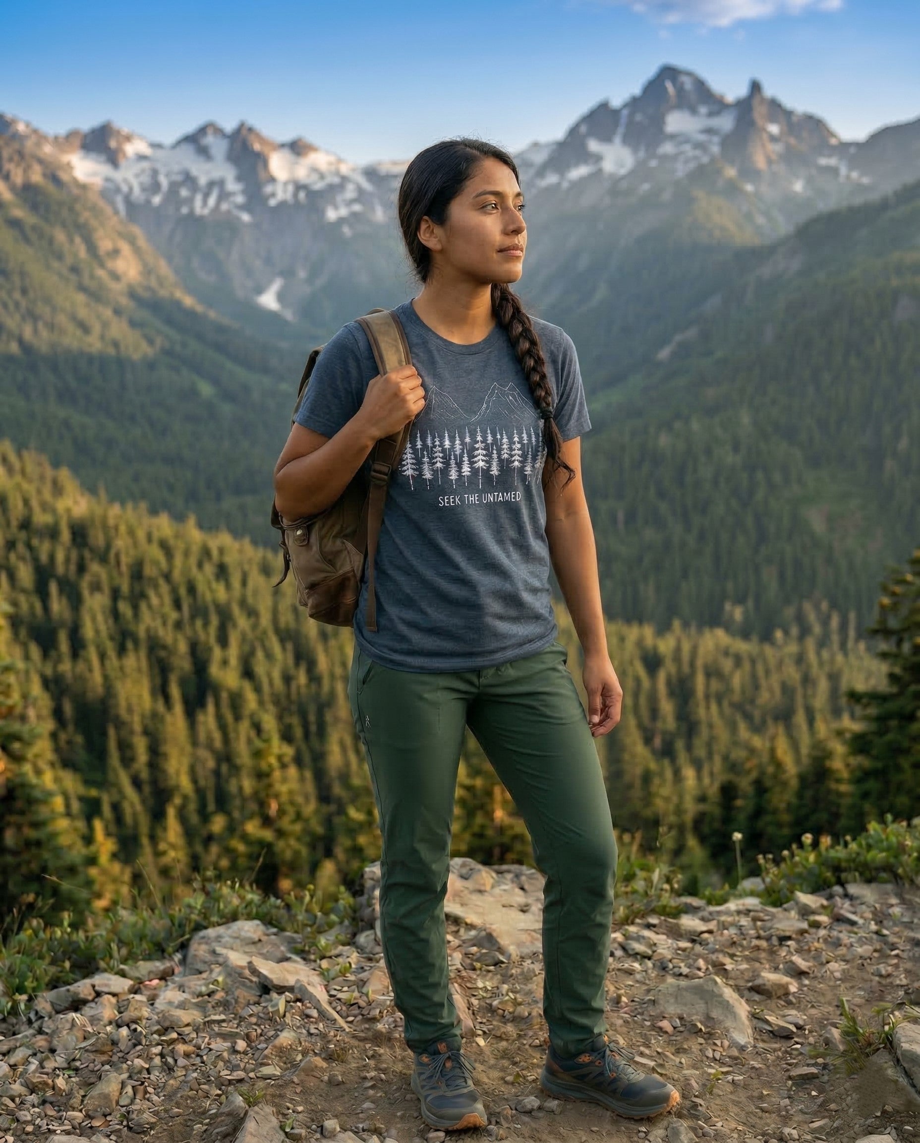 Seek The Untamed Tee