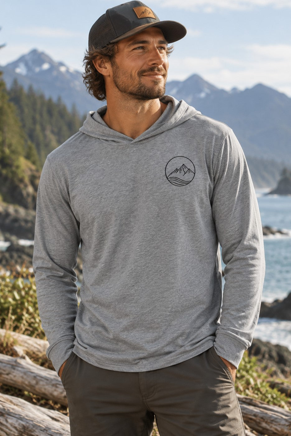 Topo Shore Light Hoodie