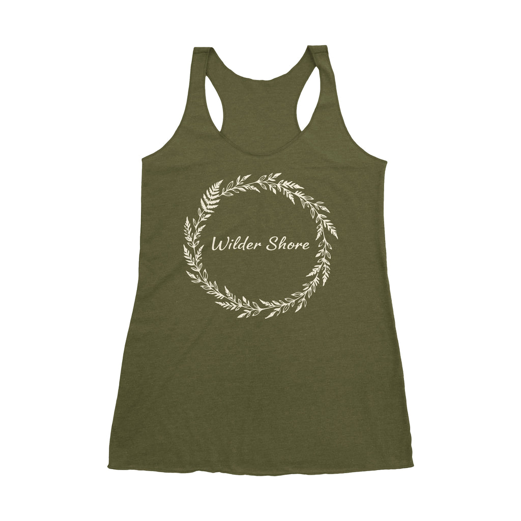 Fern Circle Racerback Tank