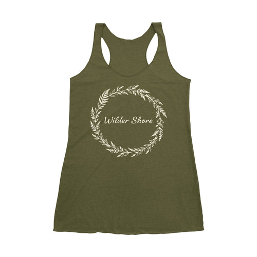 Fern Circle Racerback Tank