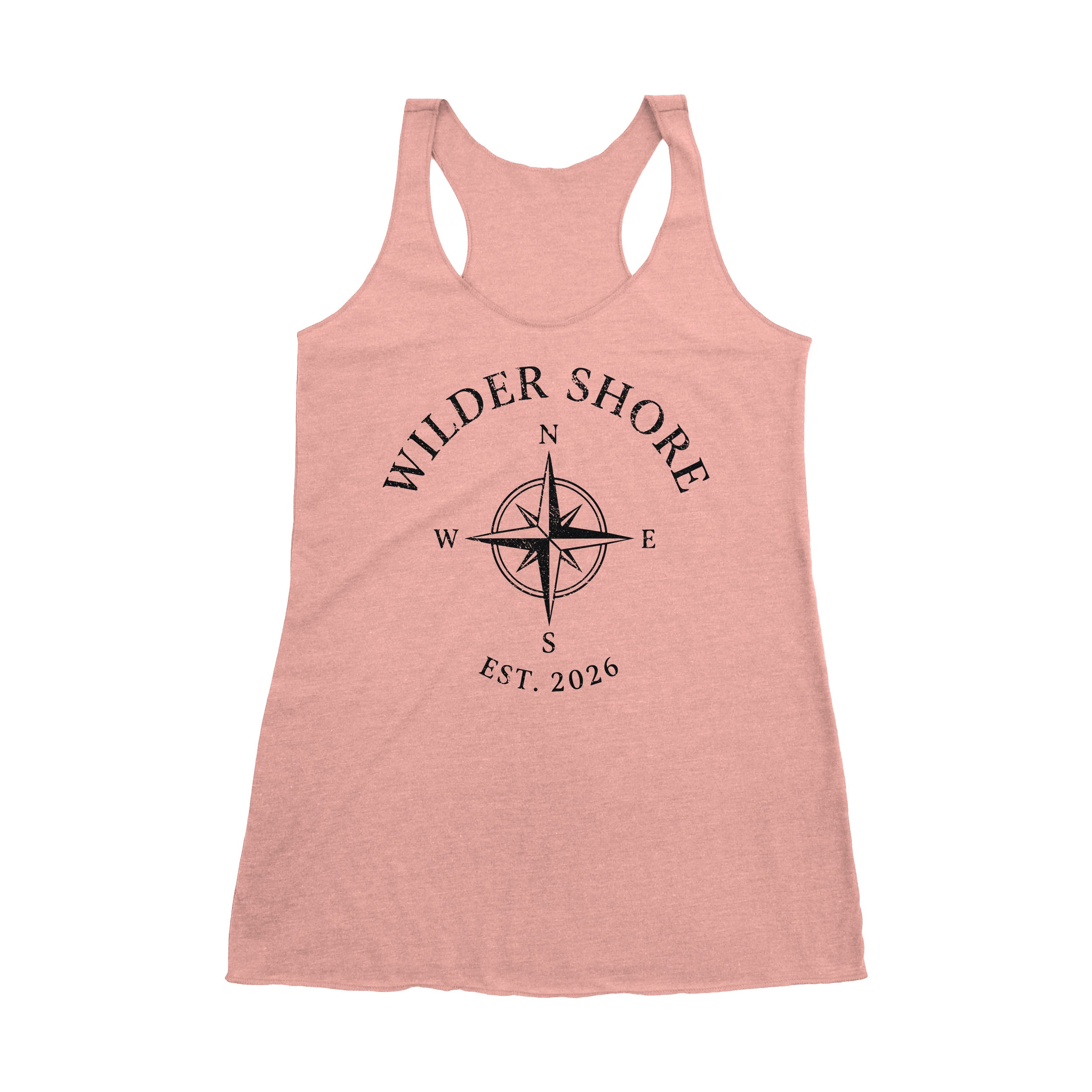 Nautical Compass Racerback Tank