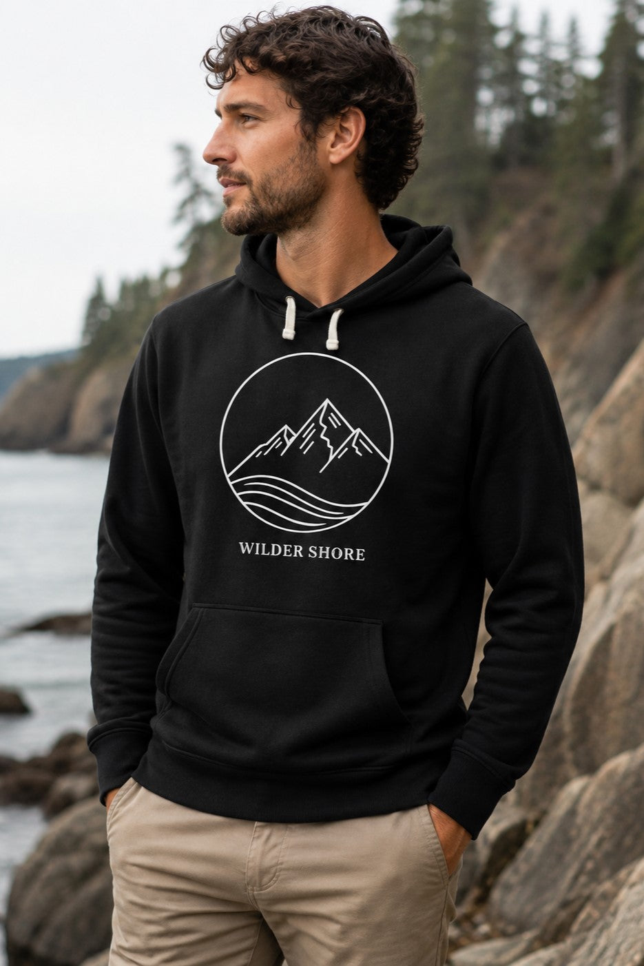 Wilder Shore Logo Hoodie