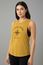 Nautical Compass Studio Mockup - Soft Matte Gray
